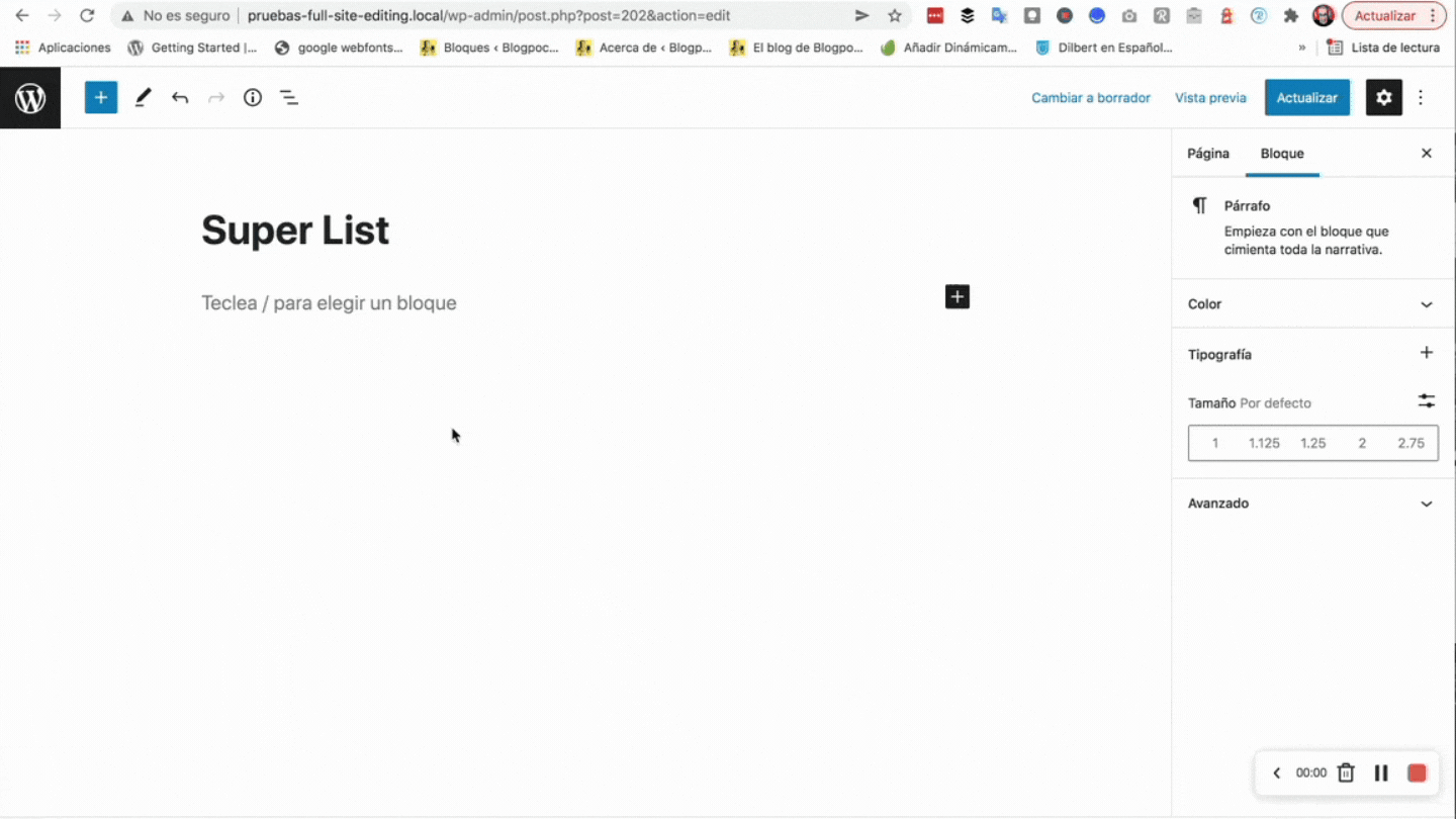 super-list-1 Cómo crear una landing page con el plugin Super List Block